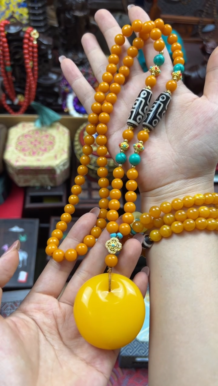 未镶嵌蜜蜡裸石——枷棋精品推荐——