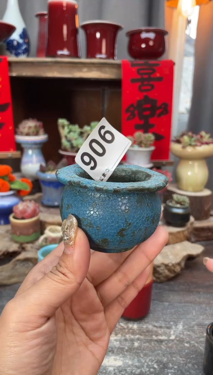 【闪购商品】摆件906知木小芳花盆