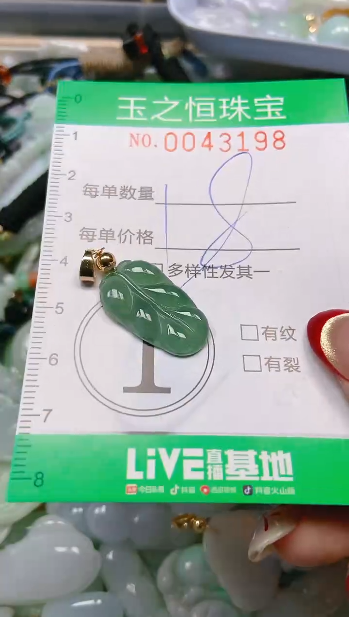 【闪购商品】翡翠颈饰未镶嵌闪购0043198