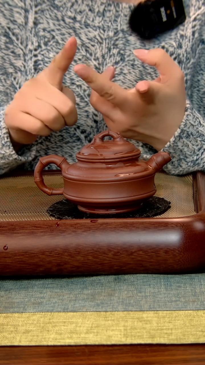 【闪购商品】紫砂茶壶9徐记福康 百年紫砂