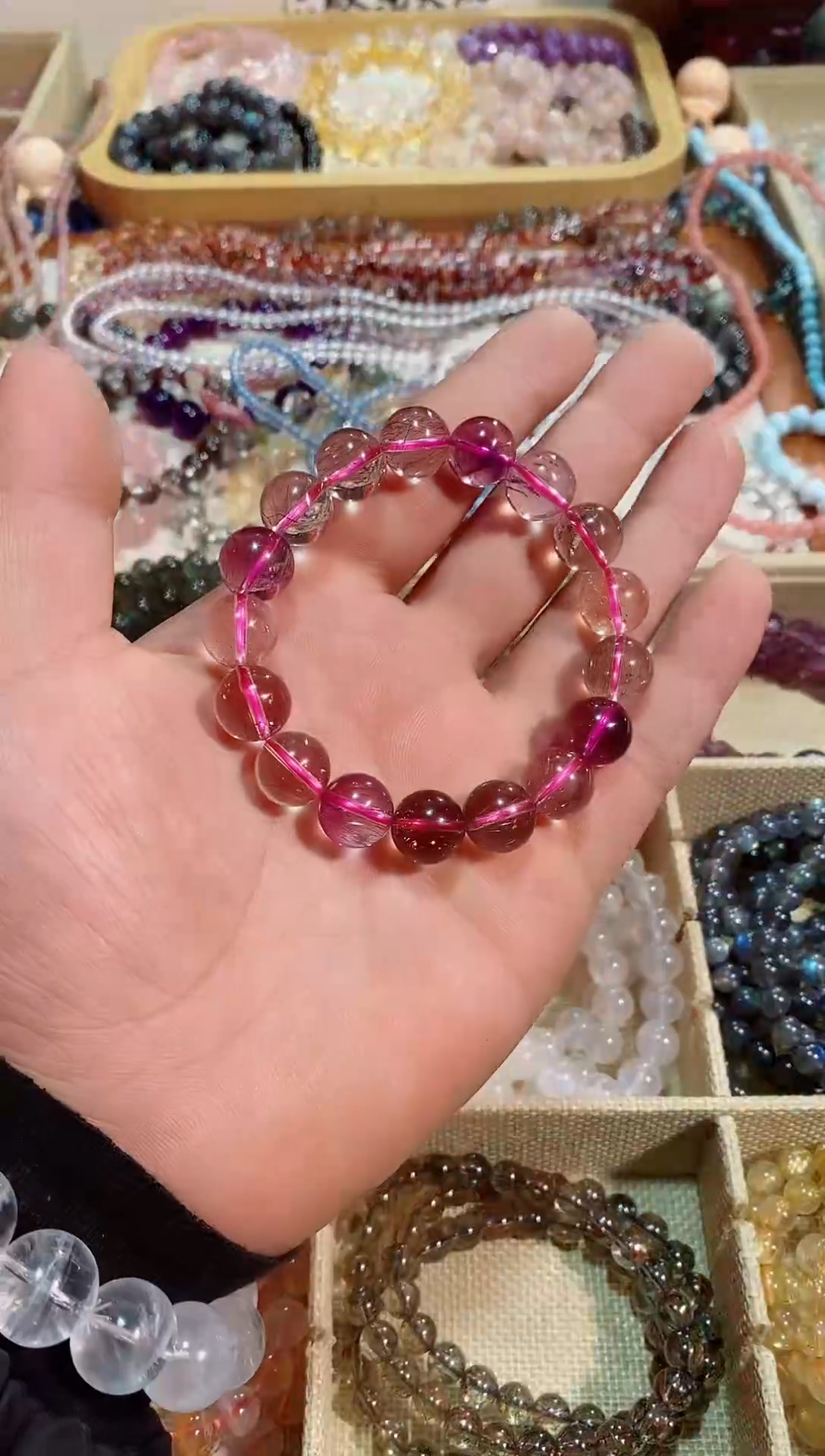 【闪购商品】水晶手链未镶嵌仙女超七12M+（多样性发其一)