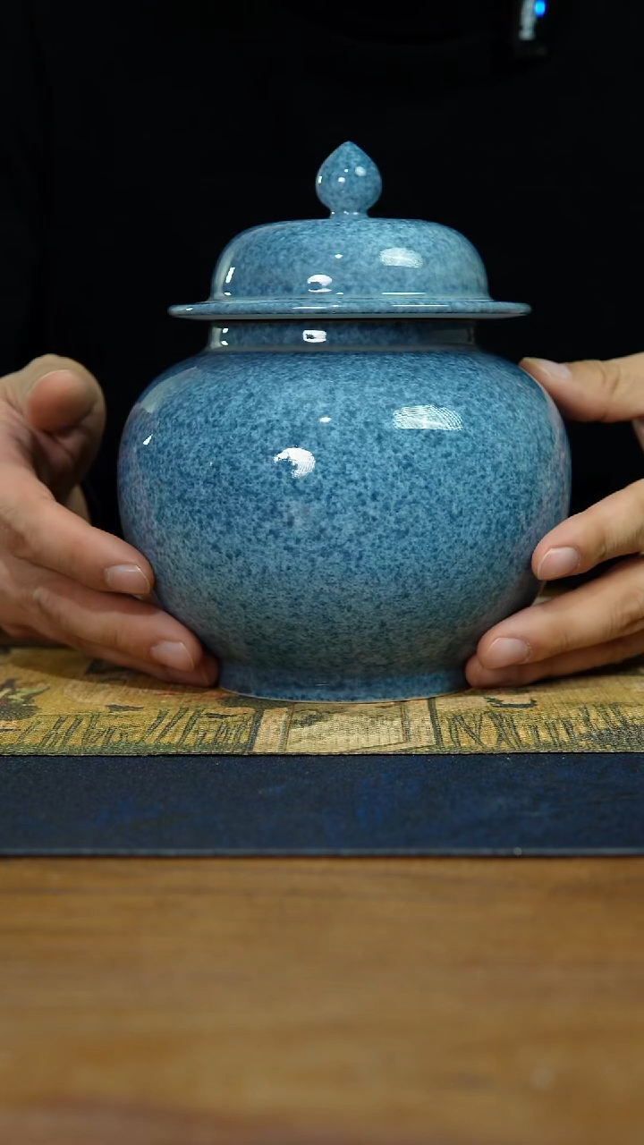 瓷片将军罐景德镇上庄陶瓷闪购