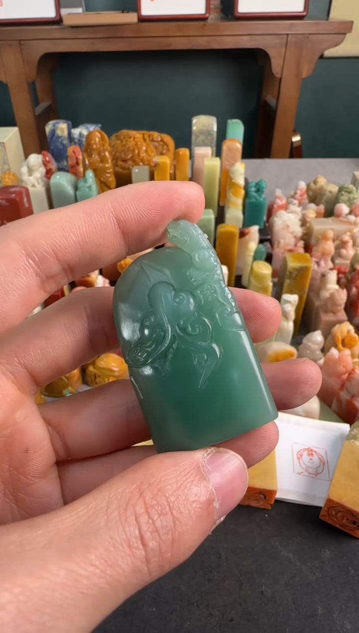 【闪购商品】青田石印石3478编号编号