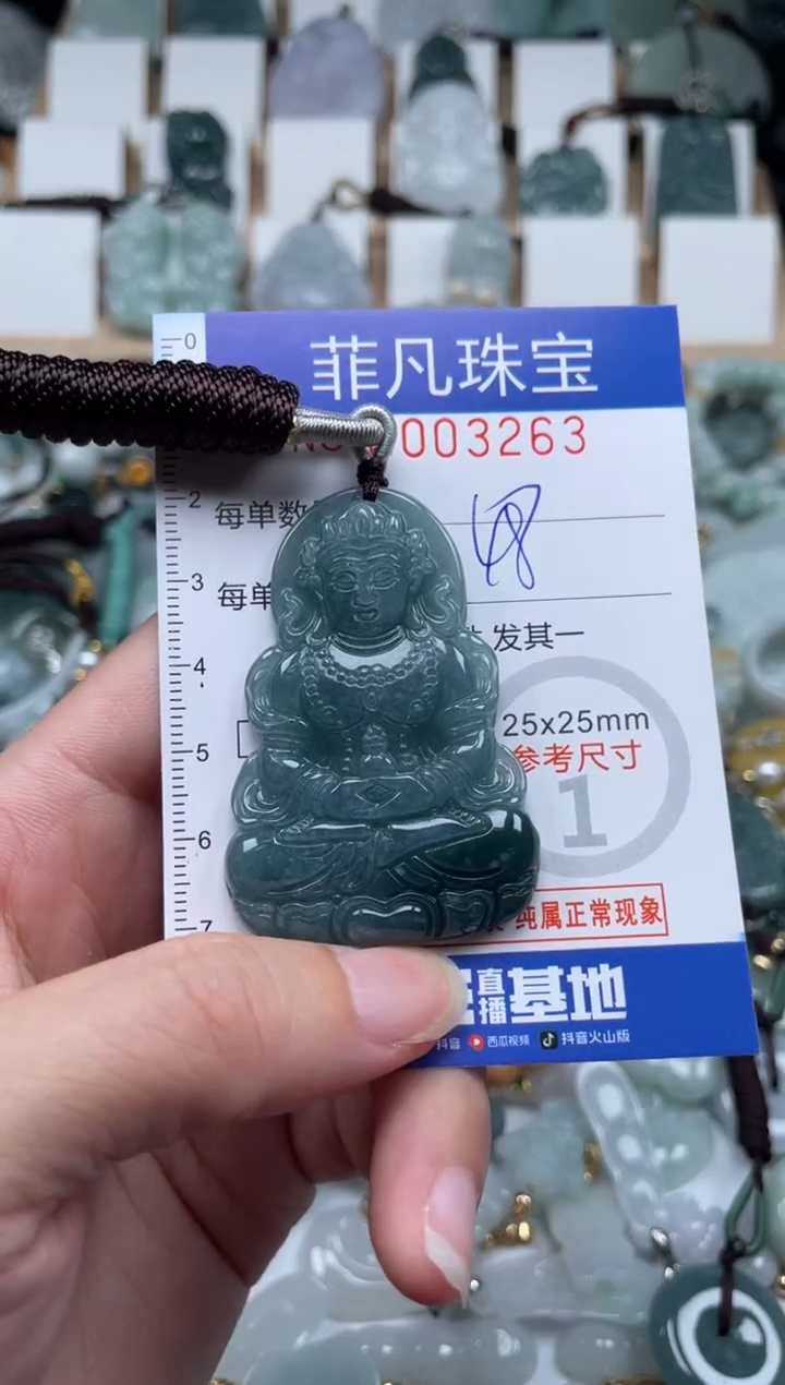 翡翠未镶嵌颈饰00..3263