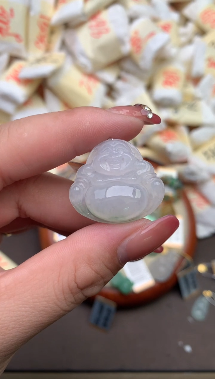 翡翠挂件未镶嵌—