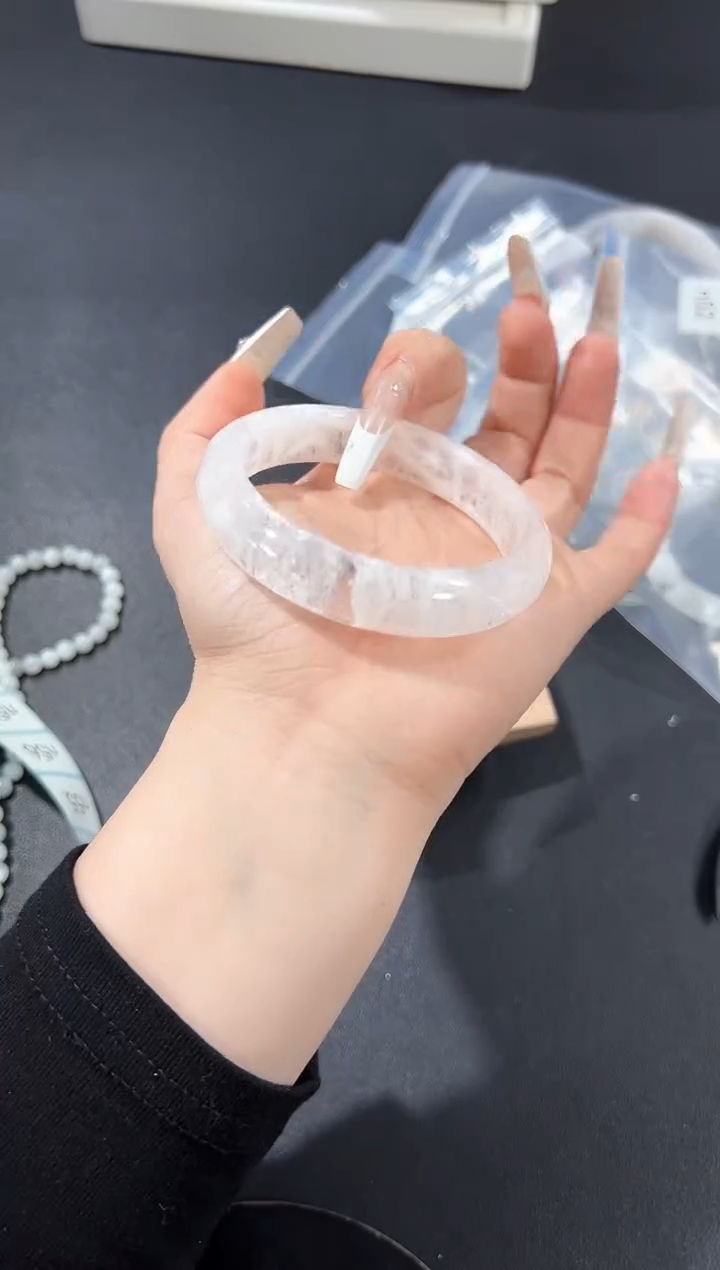 未镶嵌手镯水晶54n多样性发其一【1条】默认微瑕56