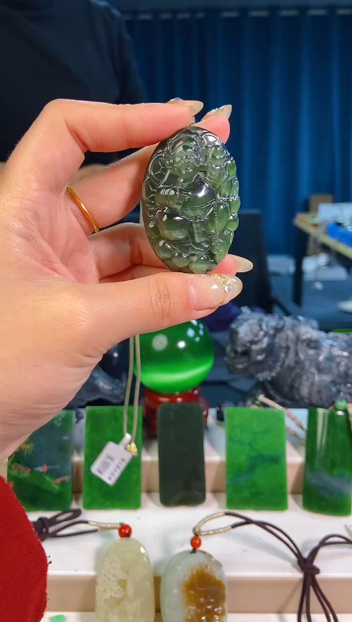 【闪购商品】和田玉未镶嵌挂件1