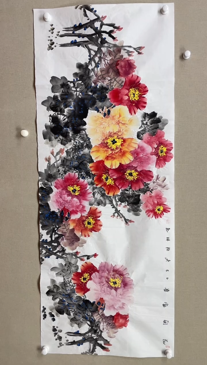国画180*68 孙艳琳孙艳琳孙艳琳孙艳琳孙艳琳