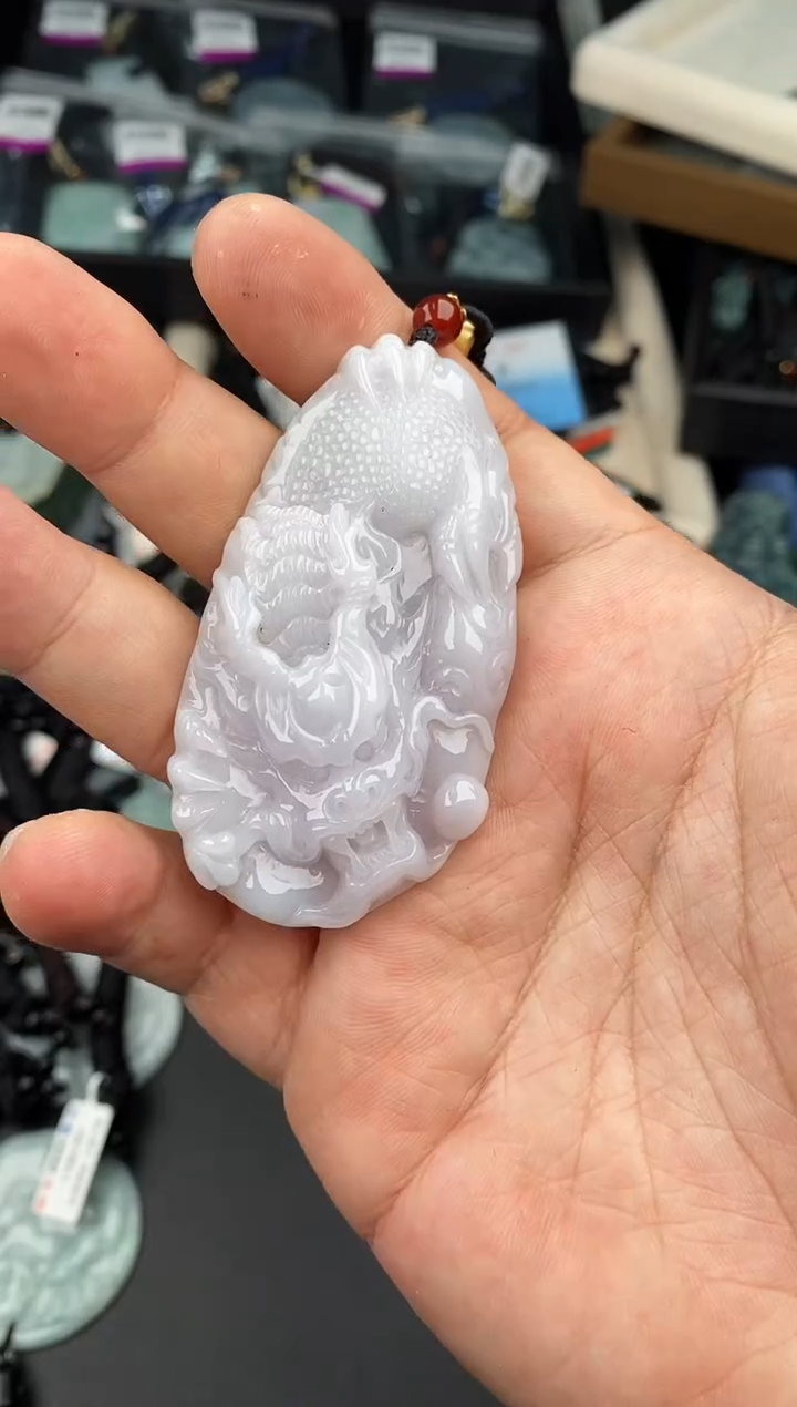 【闪购商品】翡翠颈饰未镶嵌  天然翡翠，一物一图