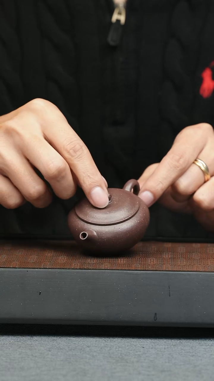 【闪购商品】紫砂茶壶五堂 钵盂-涵香-内推-75cc