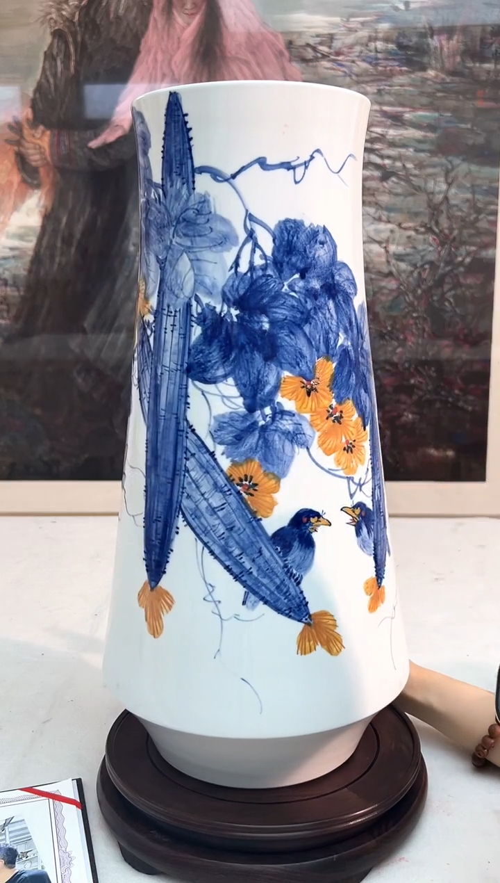 其他崔景哲-瓷器-C大-长寿图