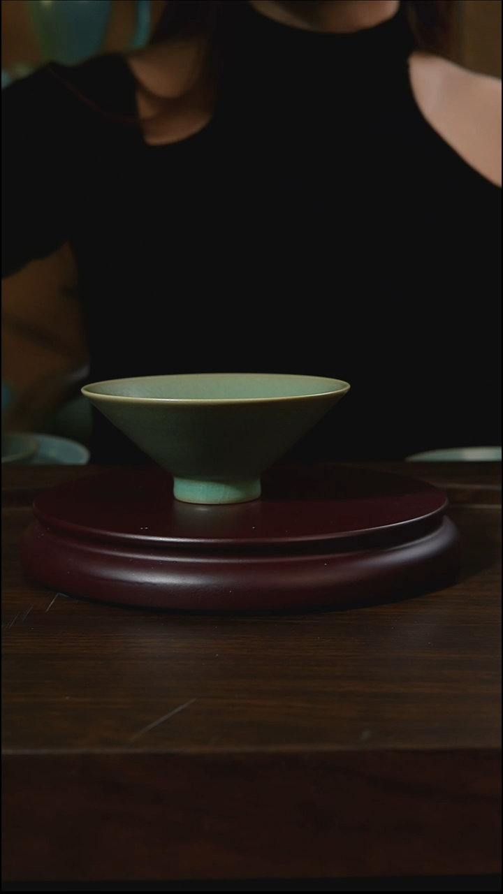 杯子瓷@*丫斗笠杯一级