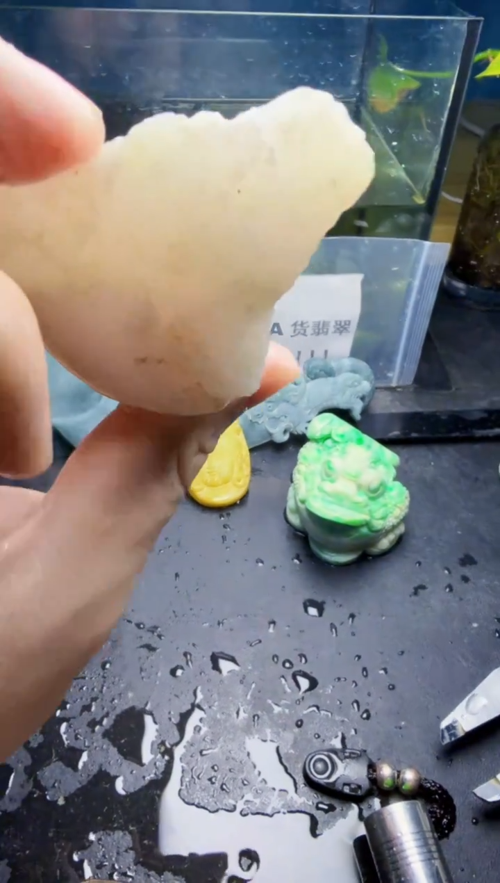 未镶嵌挂件翡翠天然翡翠038