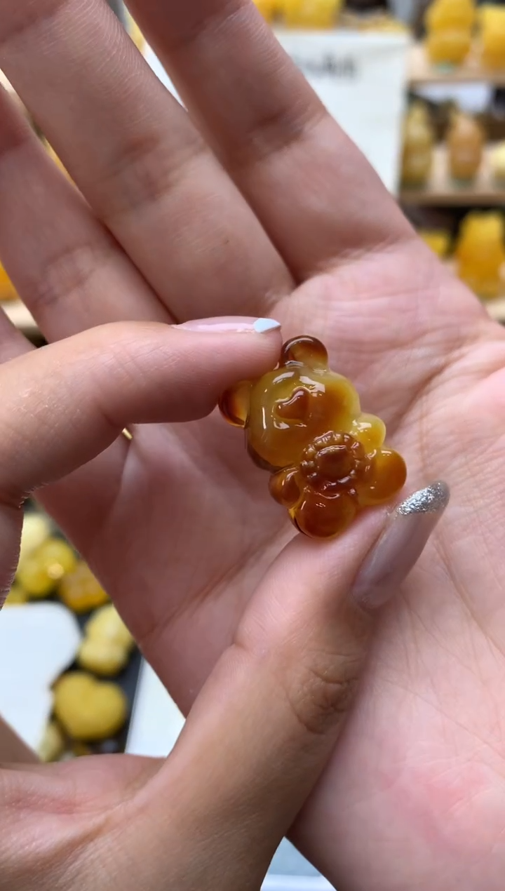 琥珀未镶嵌珠宝奇石089琥珀蜜蜡