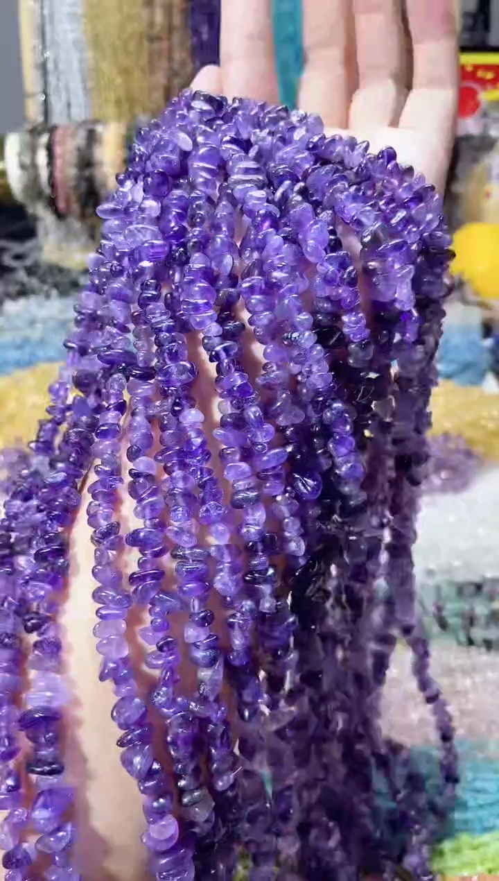未镶嵌珠宝半成品水晶紫水晶