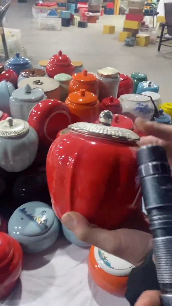 【闪购商品】罐陶瓷茶叶罐储物密封罐家用绿茶红茶普洱龙井