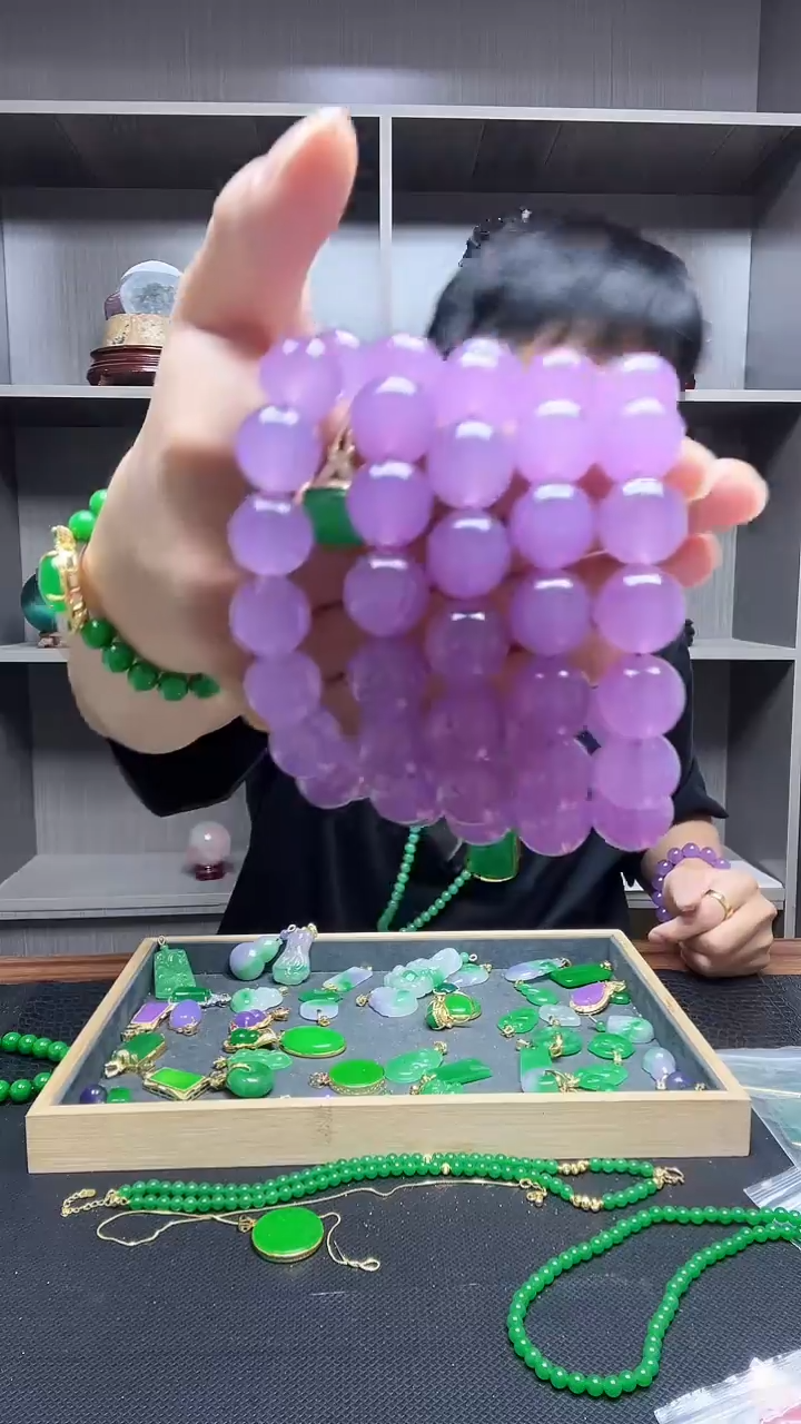 未镶嵌手链翡翠手链