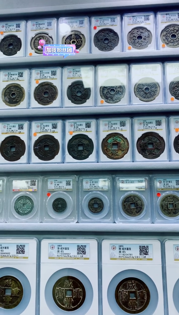 【闪购商品】铜古钱币直播专属链接勿拍