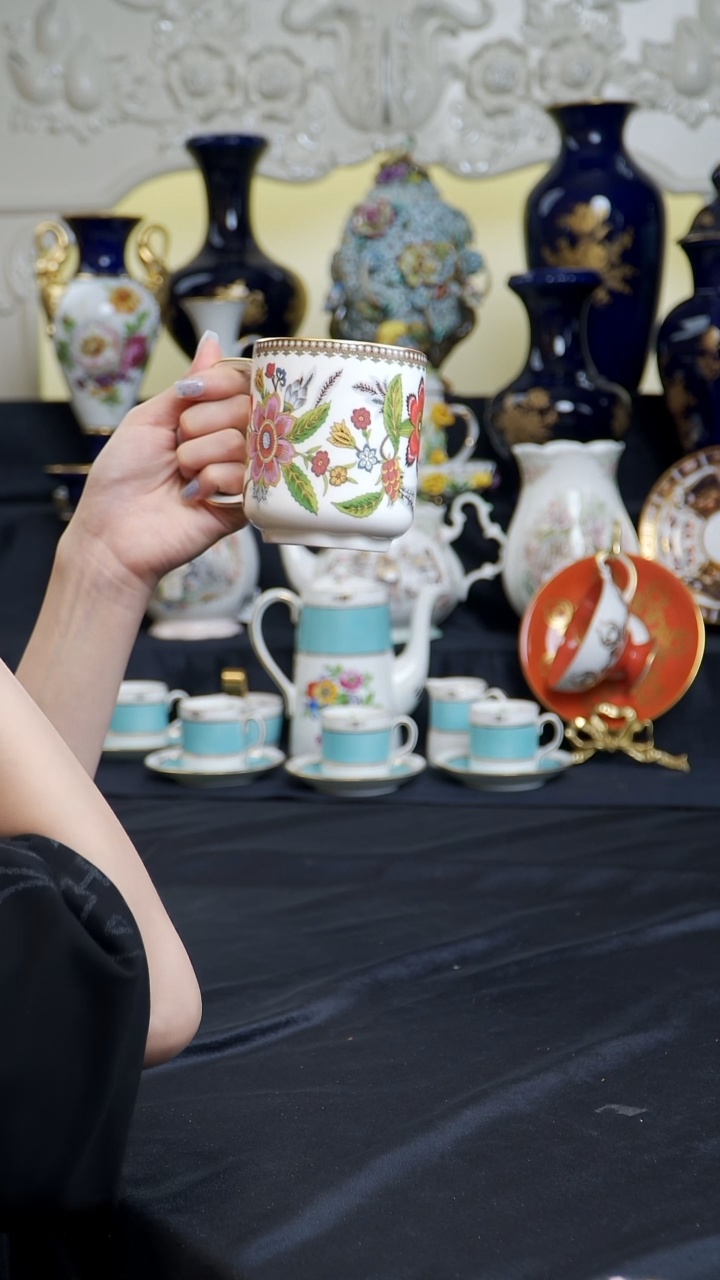 骨瓷婷婷中古器物如图所示78