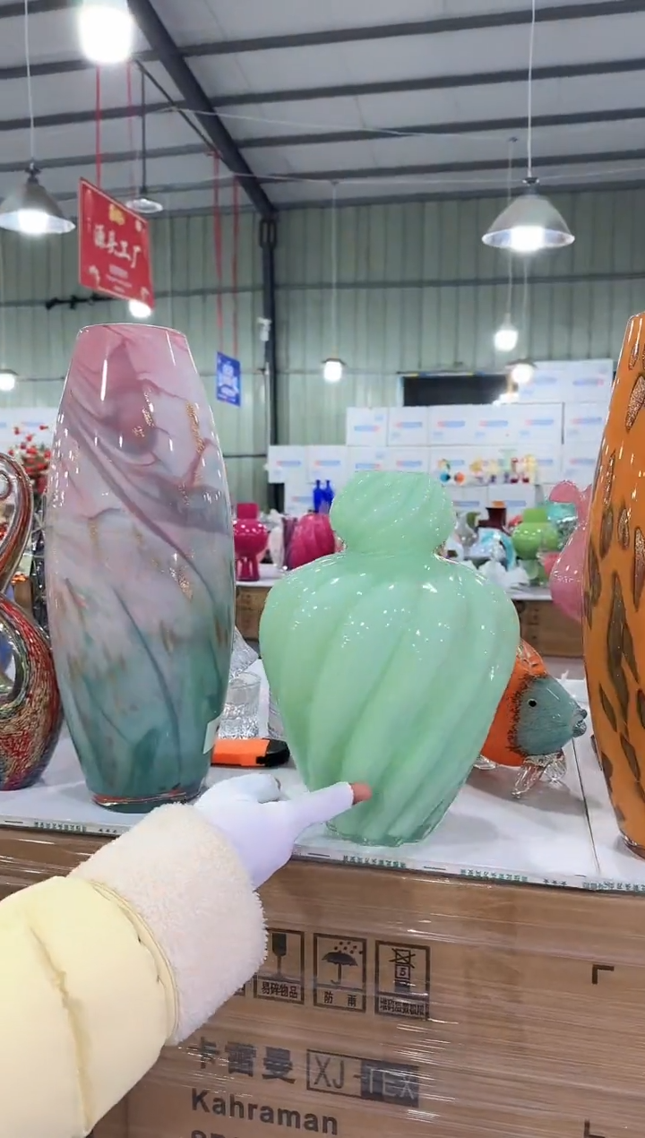 【闪购商品】无铅玻璃悠悠E-花器-27早