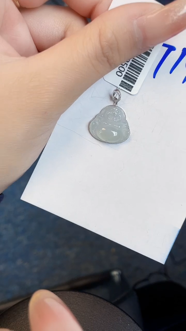 【闪购商品】翡翠颈饰18K金镶嵌000000000