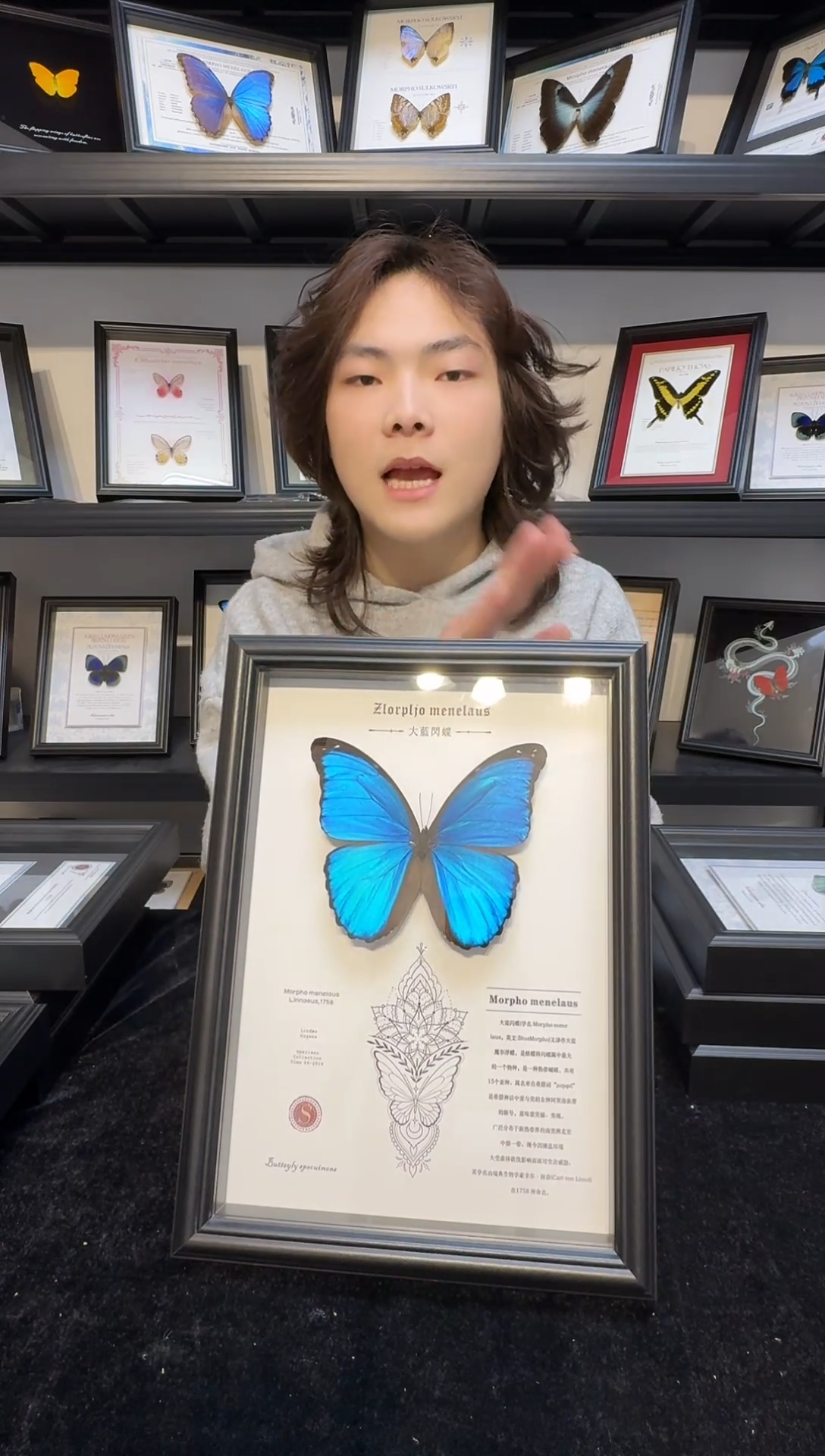 玻璃o亚大蓝小裂