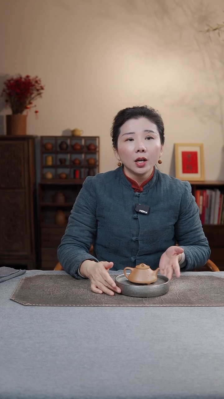 【闪购商品】紫砂茶杯松花泥煜品鉴子冶石瓢