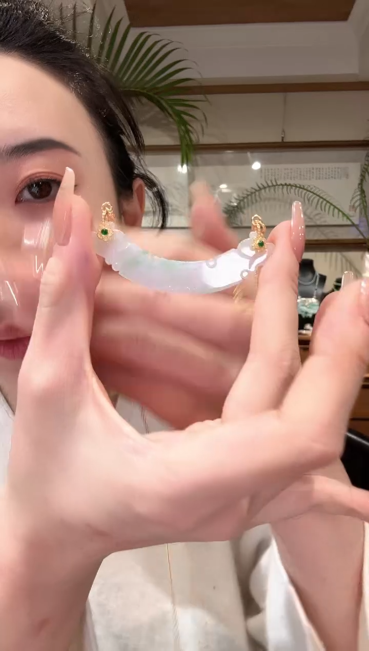 【闪购商品】翡翠颈饰未镶嵌国风