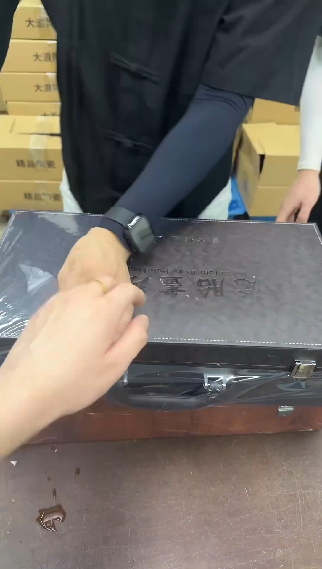瓷片小强茶具套装
