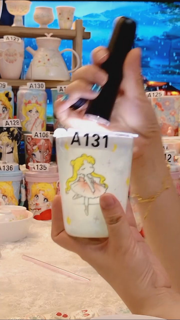 景德镇陶瓷手工手绘