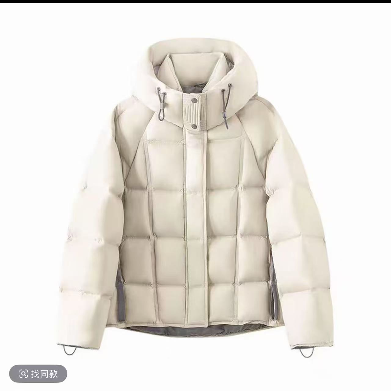 【新国标90白鸭绒】时尚泡芙轻奢撞色系列天花板羽绒服GDY128