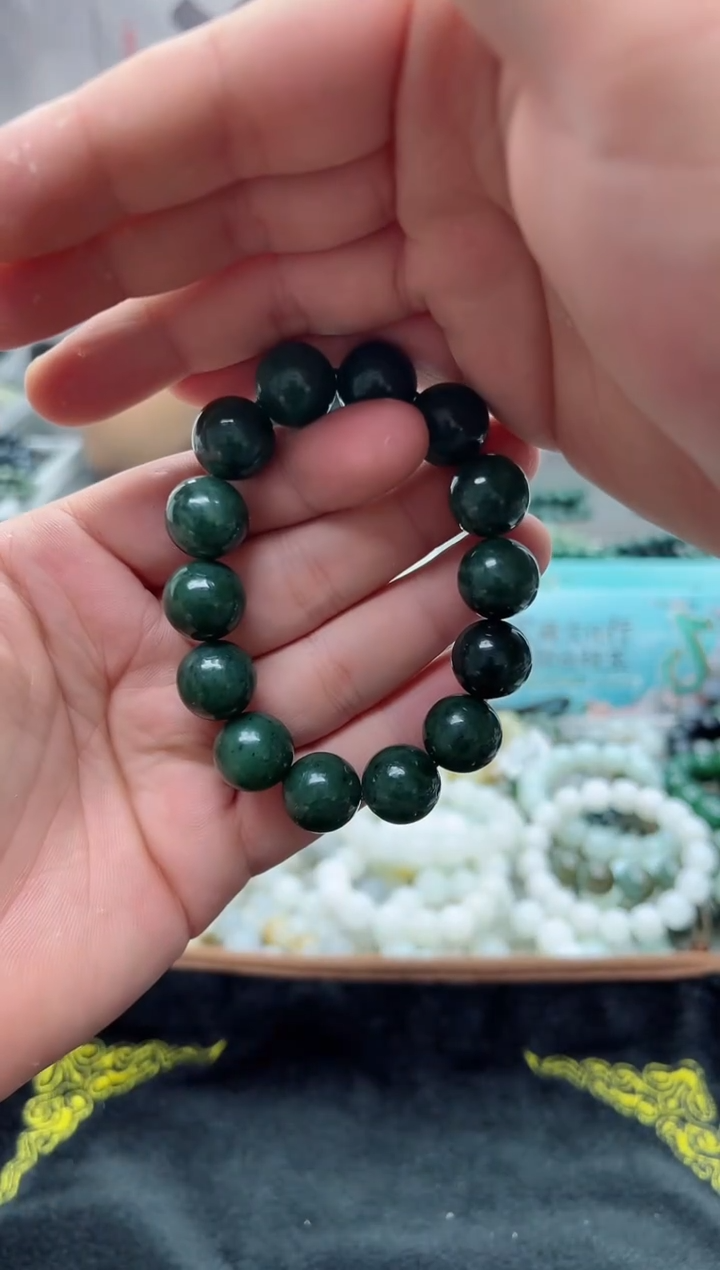 手串未镶嵌和田玉碧玉16