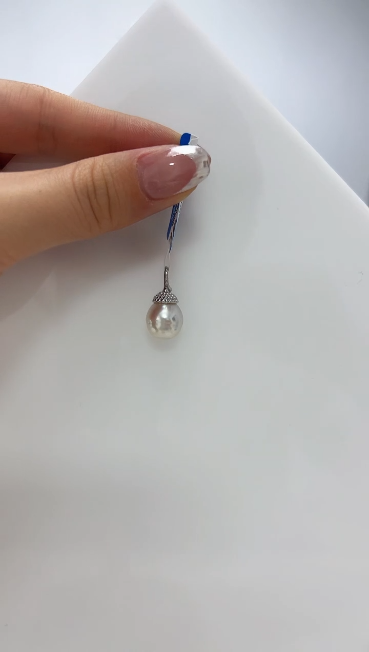 【闪购商品】海水珍珠DA银S925镶嵌吊坠 V3207