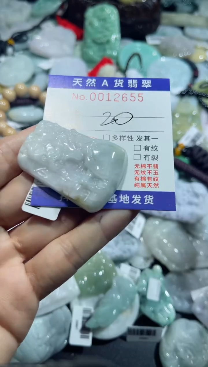 【闪购商品】翡翠颈饰未镶嵌00012655