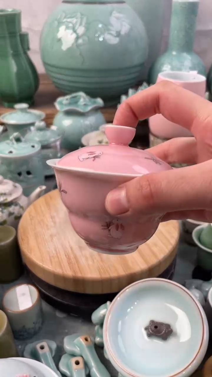 【闪购商品】特价福利 微瑕 慧仙青瓷