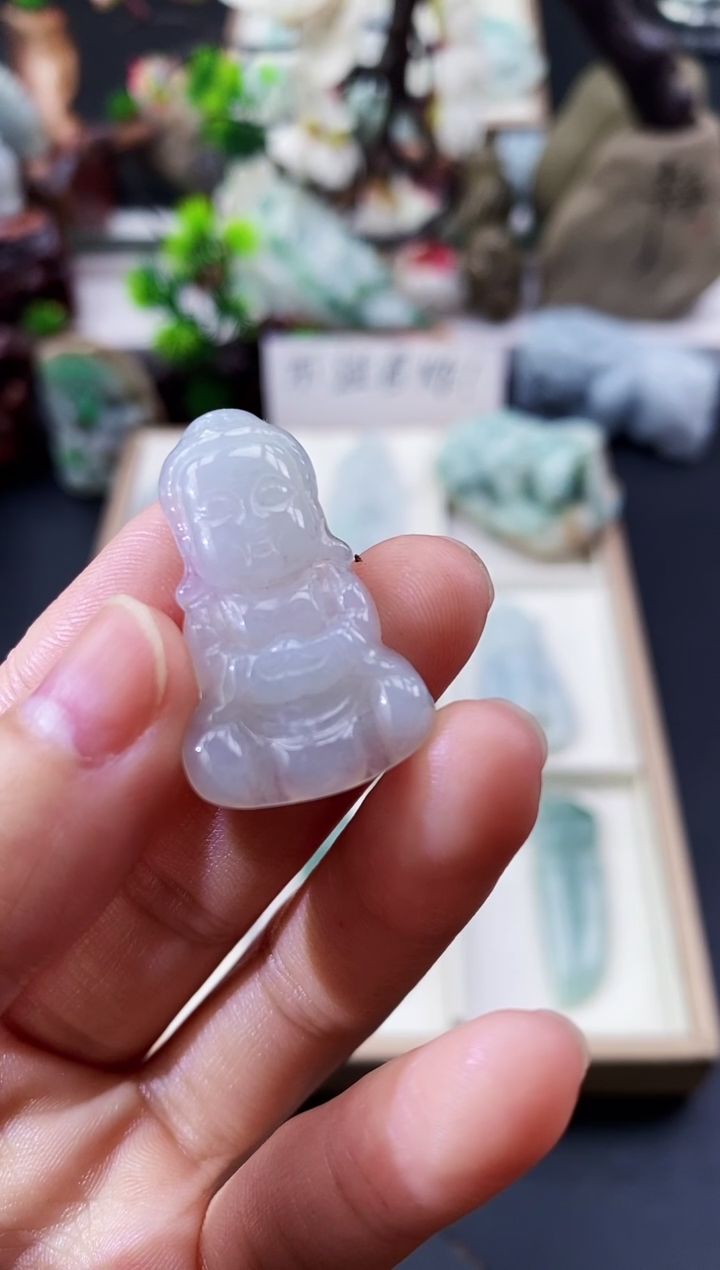 颈饰未镶嵌翡翠天然缅甸A货翡翠