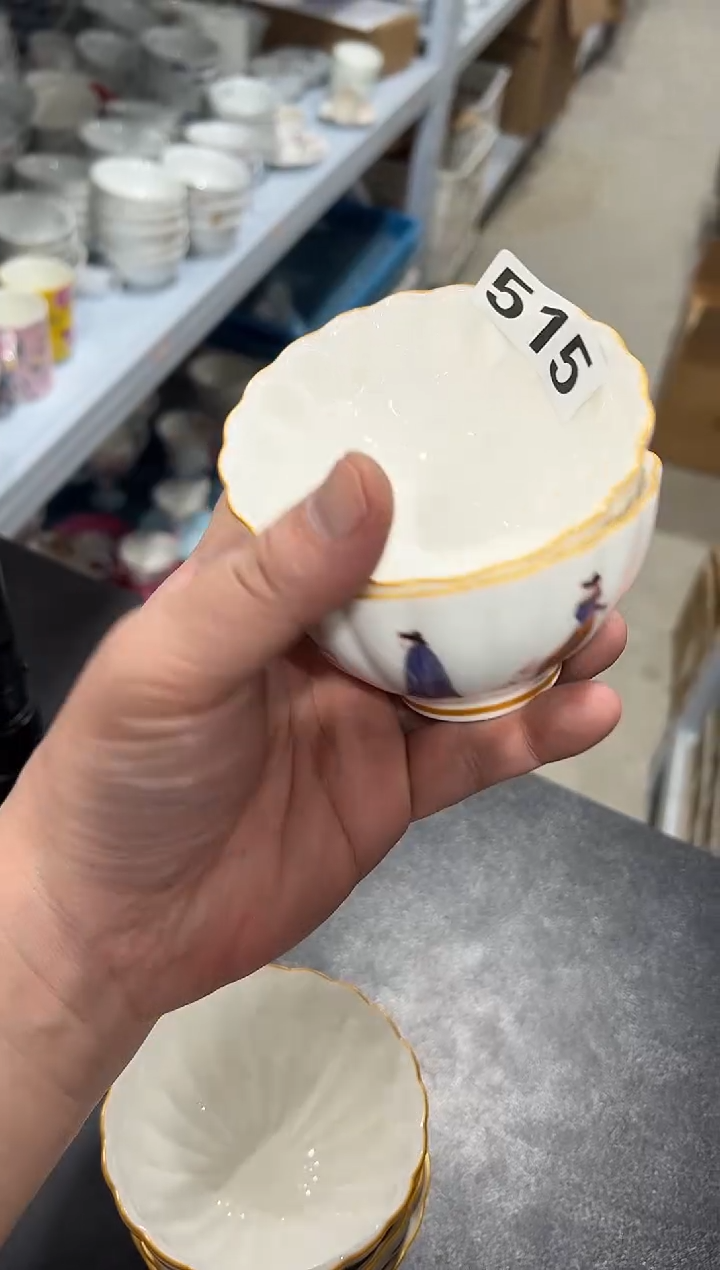 杯子骨瓷（简装）3.8寸碗两个515