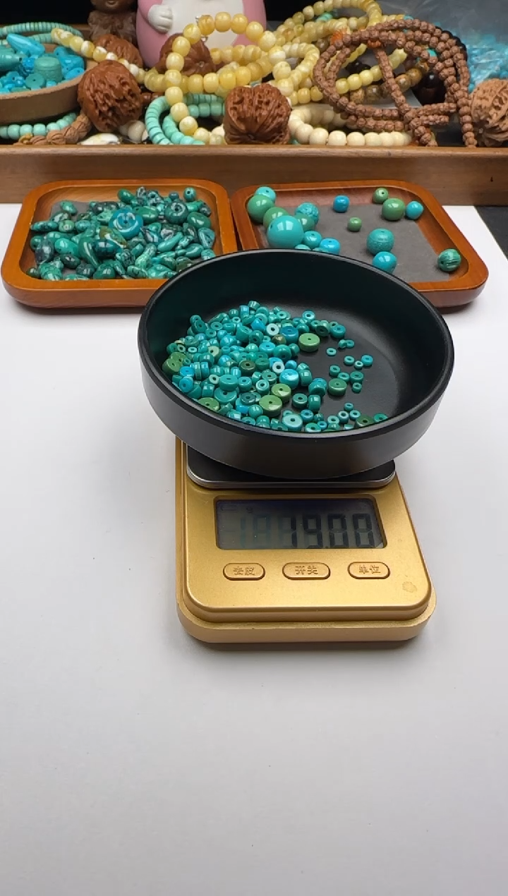 未镶嵌绿松石配饰原矿绿松石配饰