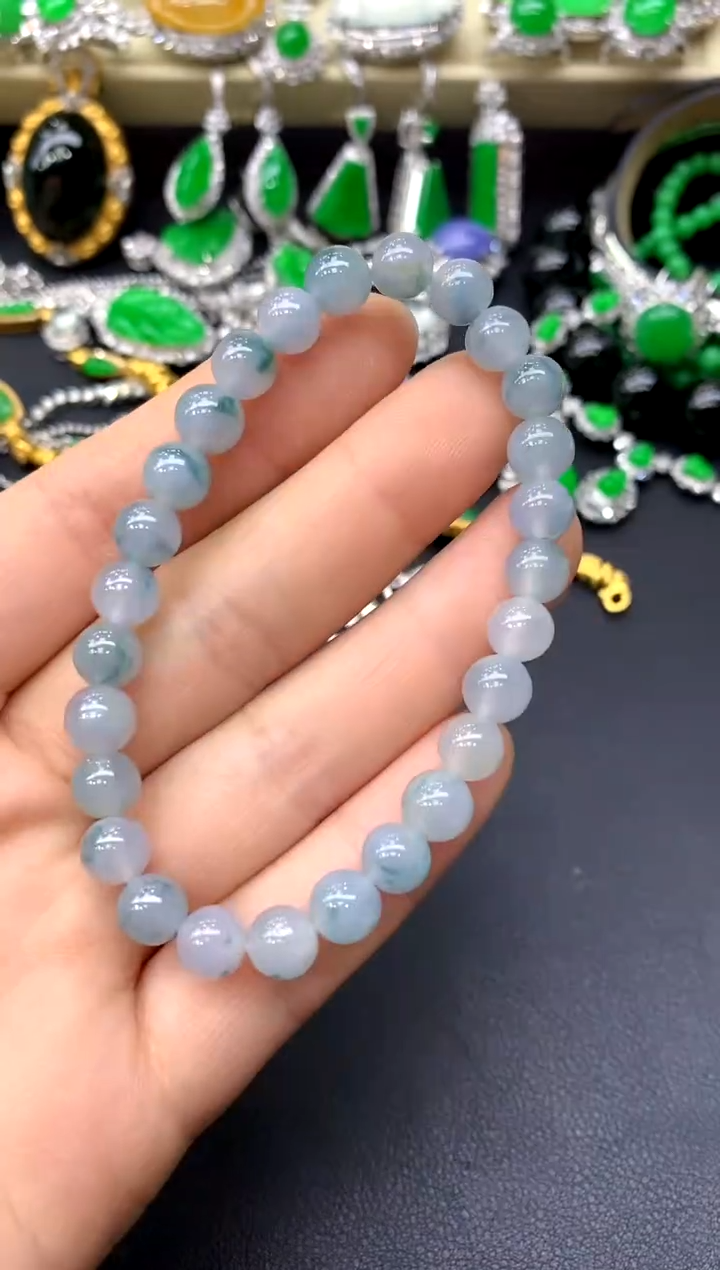 未镶嵌手链翡翠206-中国好珍宝