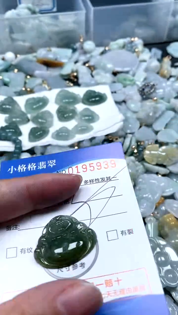 【闪购商品】翡翠颈饰未镶嵌闪购商品0195939