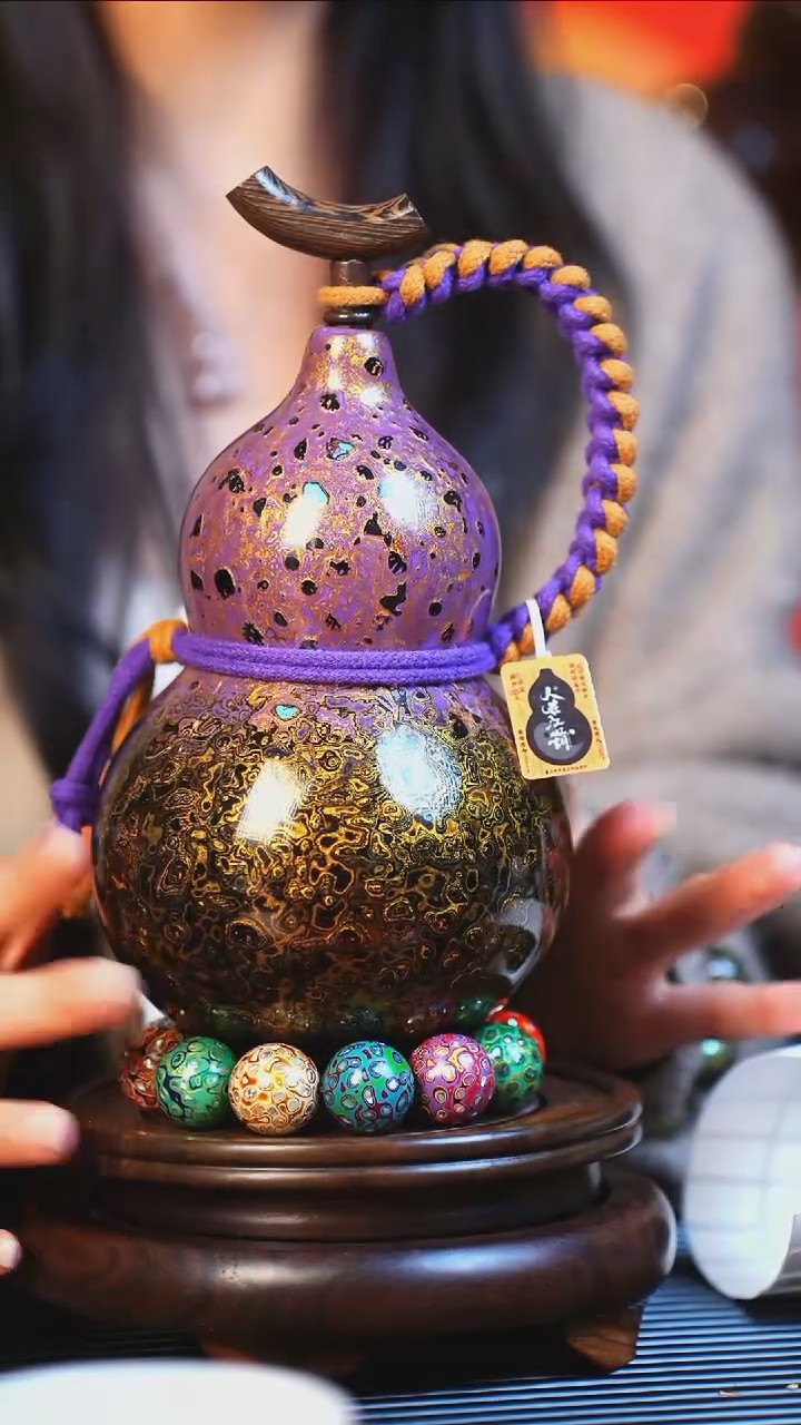 【闪购商品】JL114小师妹臻选漆艺酒葫芦