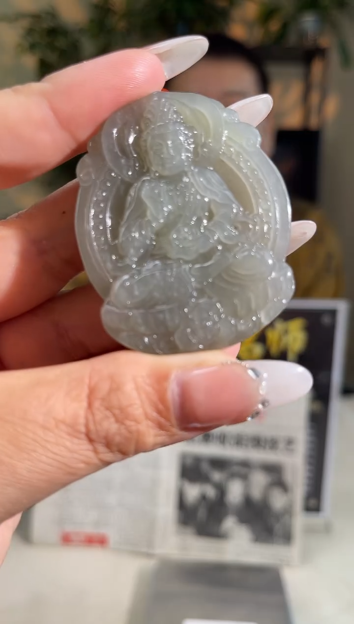 和田玉未镶嵌颈饰多样性拍一发一01083