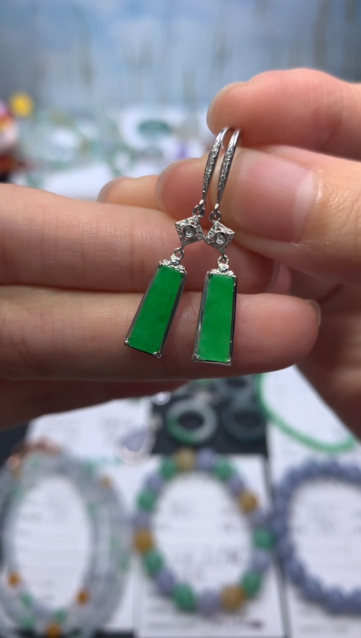 【闪购商品】定制翡翠18K金镶嵌模式推广期24小时鉴赏期