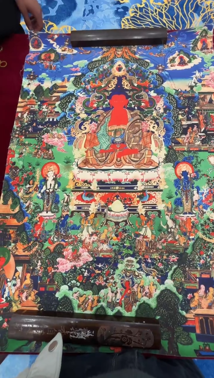 卷轴画唐卡16048