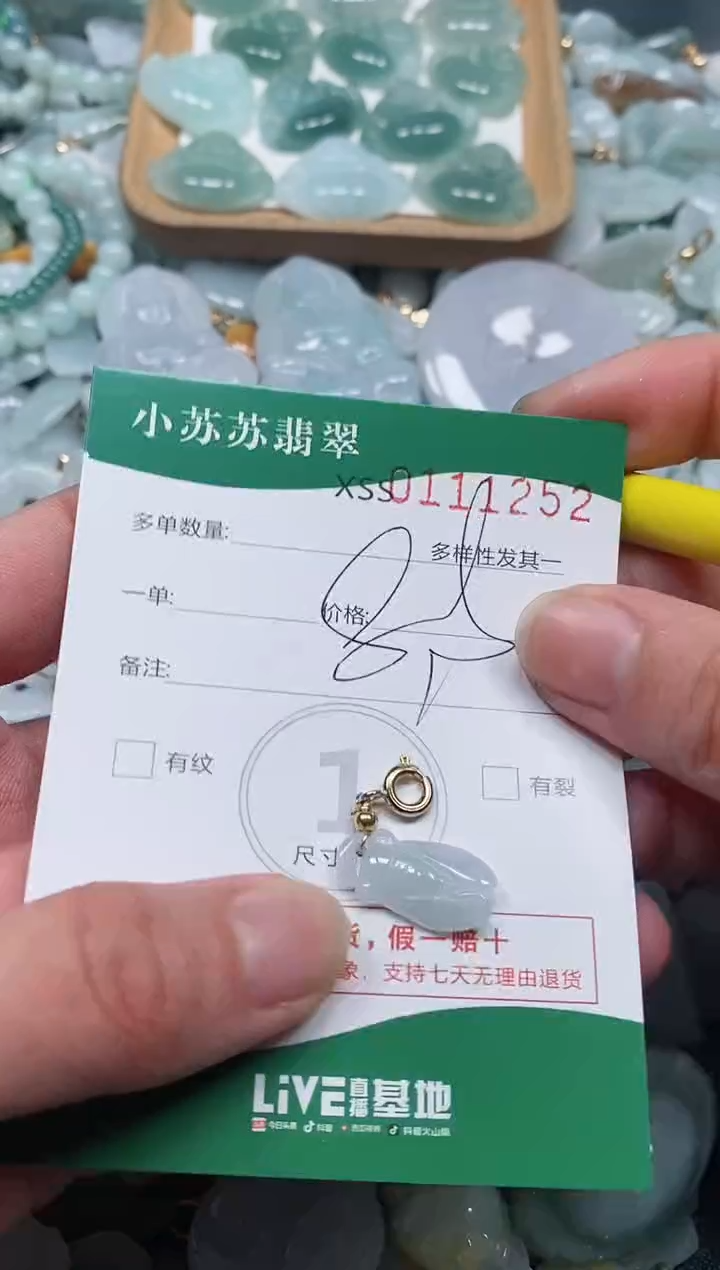 【闪购商品】翡翠颈饰未镶嵌闪购商品0111252