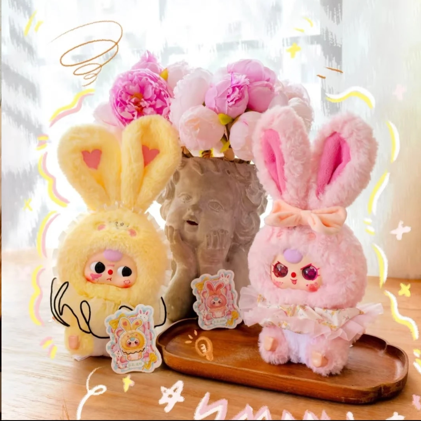 【辣辣专属踩后五】欧莉莉兔小镇二代&小兔归来等系列搪胶毛绒