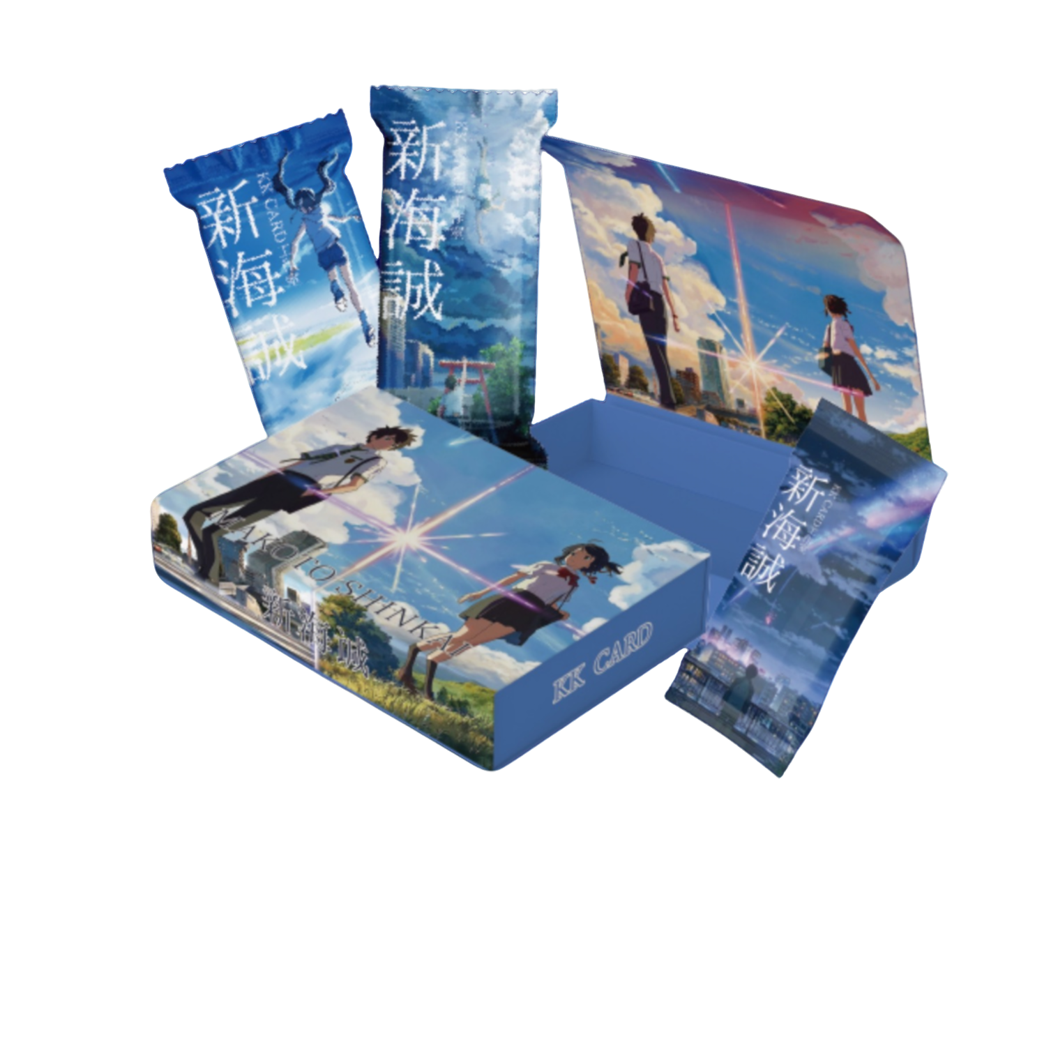 Z【 1K3 】kk card新海诚系列第一弹 同人收藏卡牌 代拆