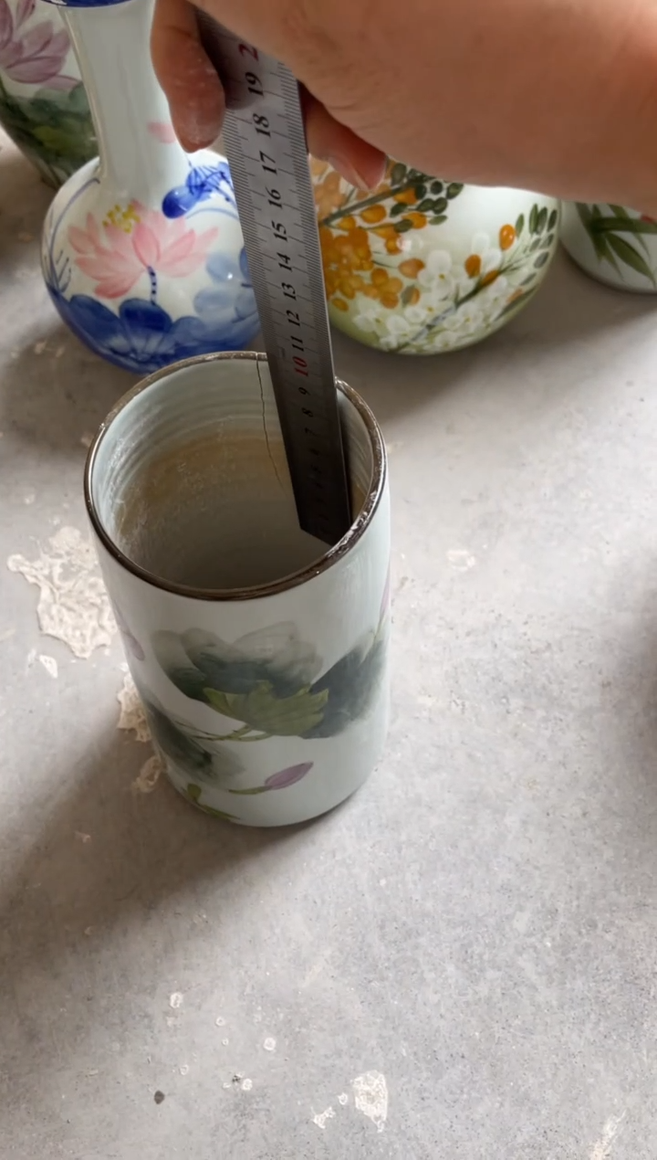 瓶瓷景德镇手绘花瓶