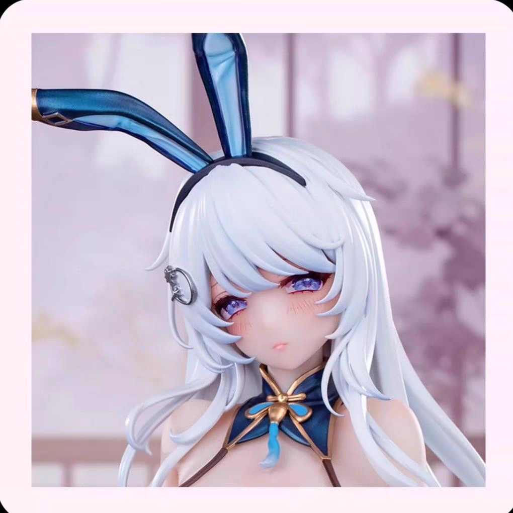 Hapitopi & Machi 旗开得胜兔女郎 网袜追视眼温感漆 1/6比例手办