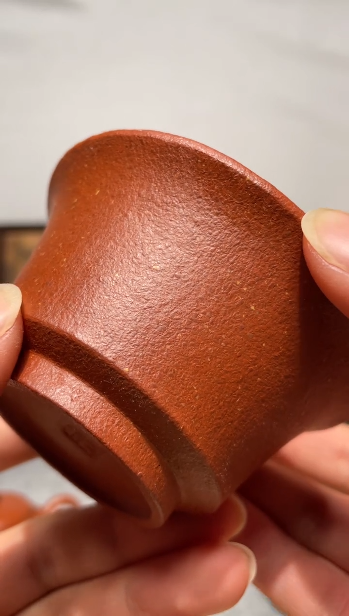 茶壶紫砂宝山红降坡手工泥半手工  马蹄杯  30目